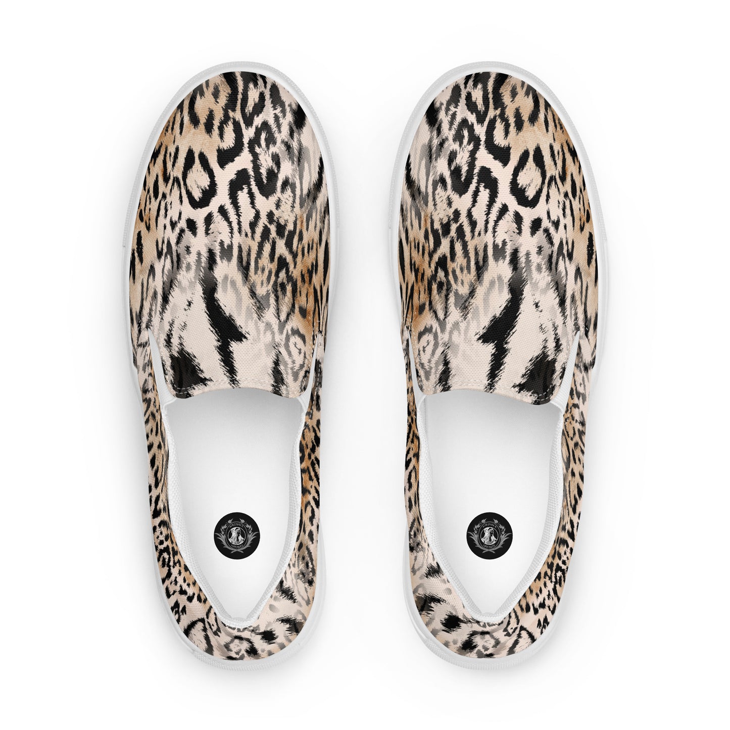 Eden Garden | Women’s Slip-on Canvas Shoes | Leopard