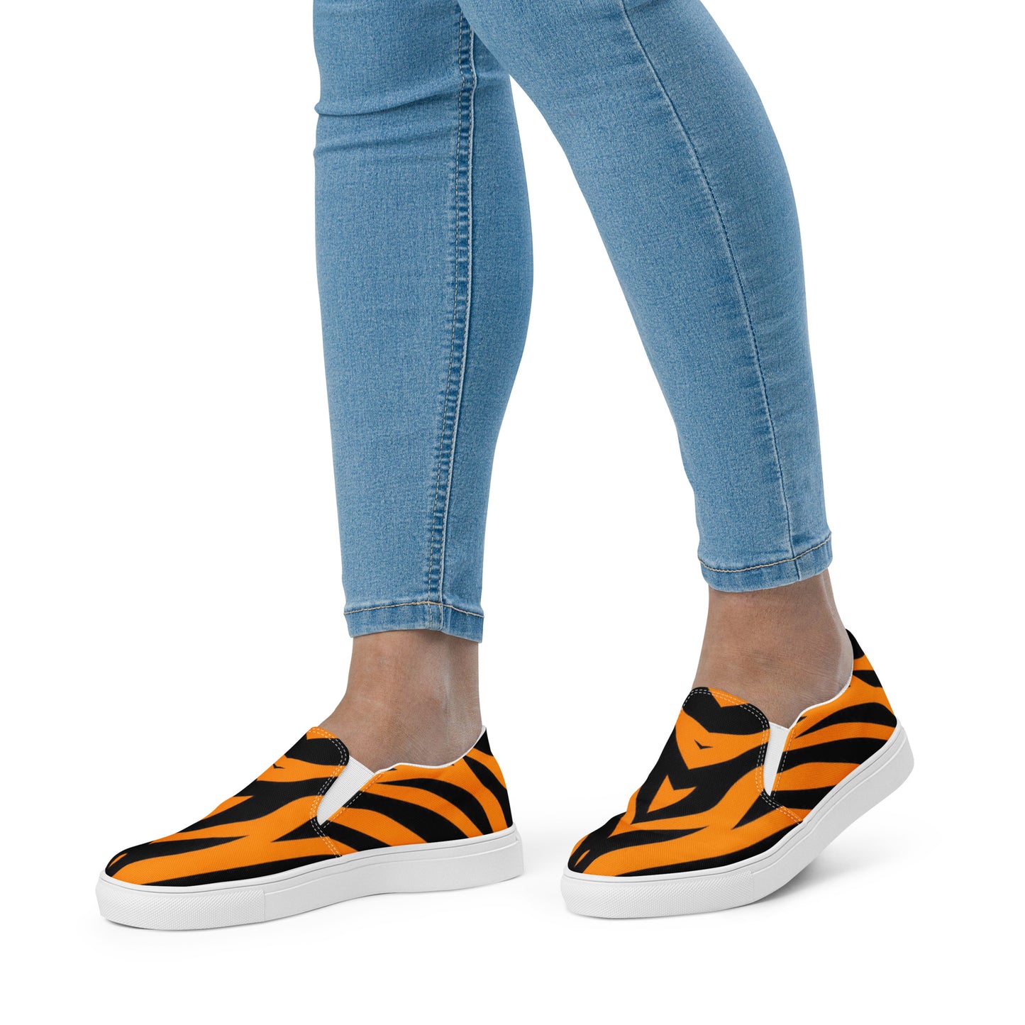 Eden Garden | Women’s Slip-on Canvas Shoes | Tiger