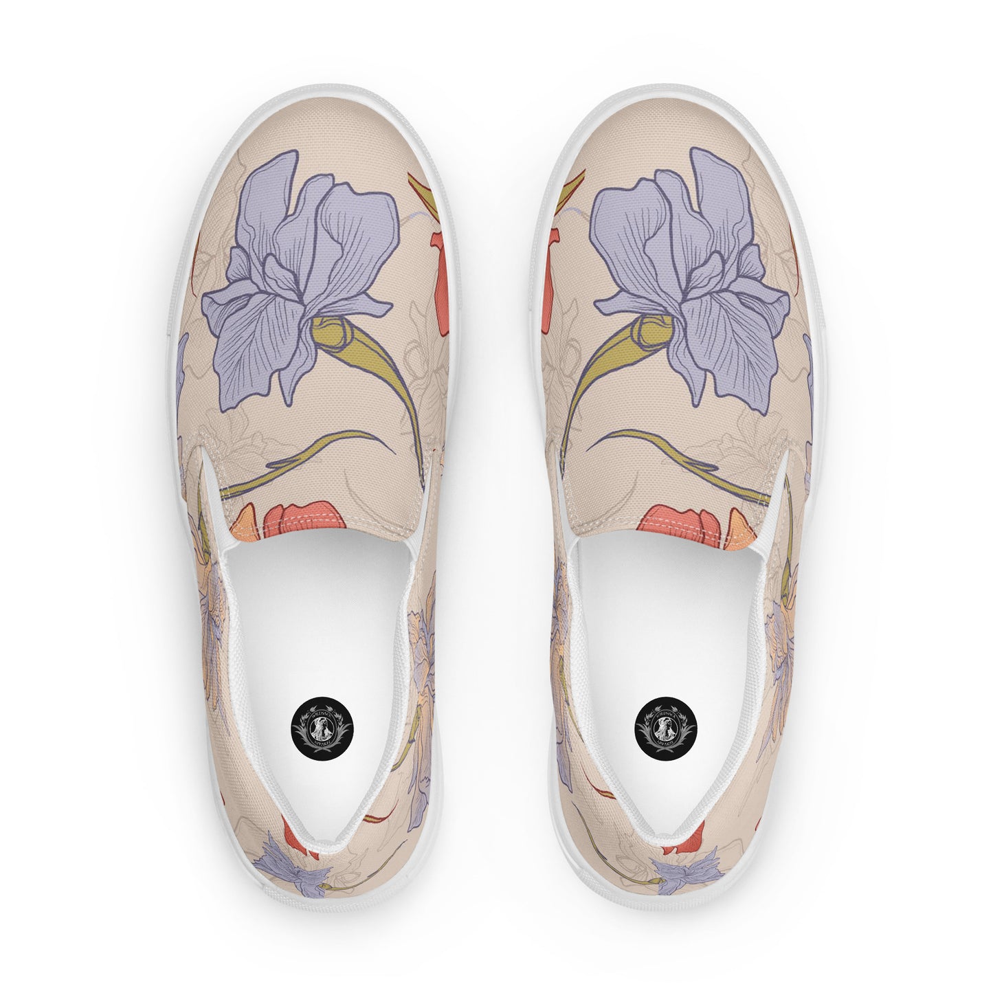 Eden Garden | Women’s Slip-on Canvas Shoes | Iris