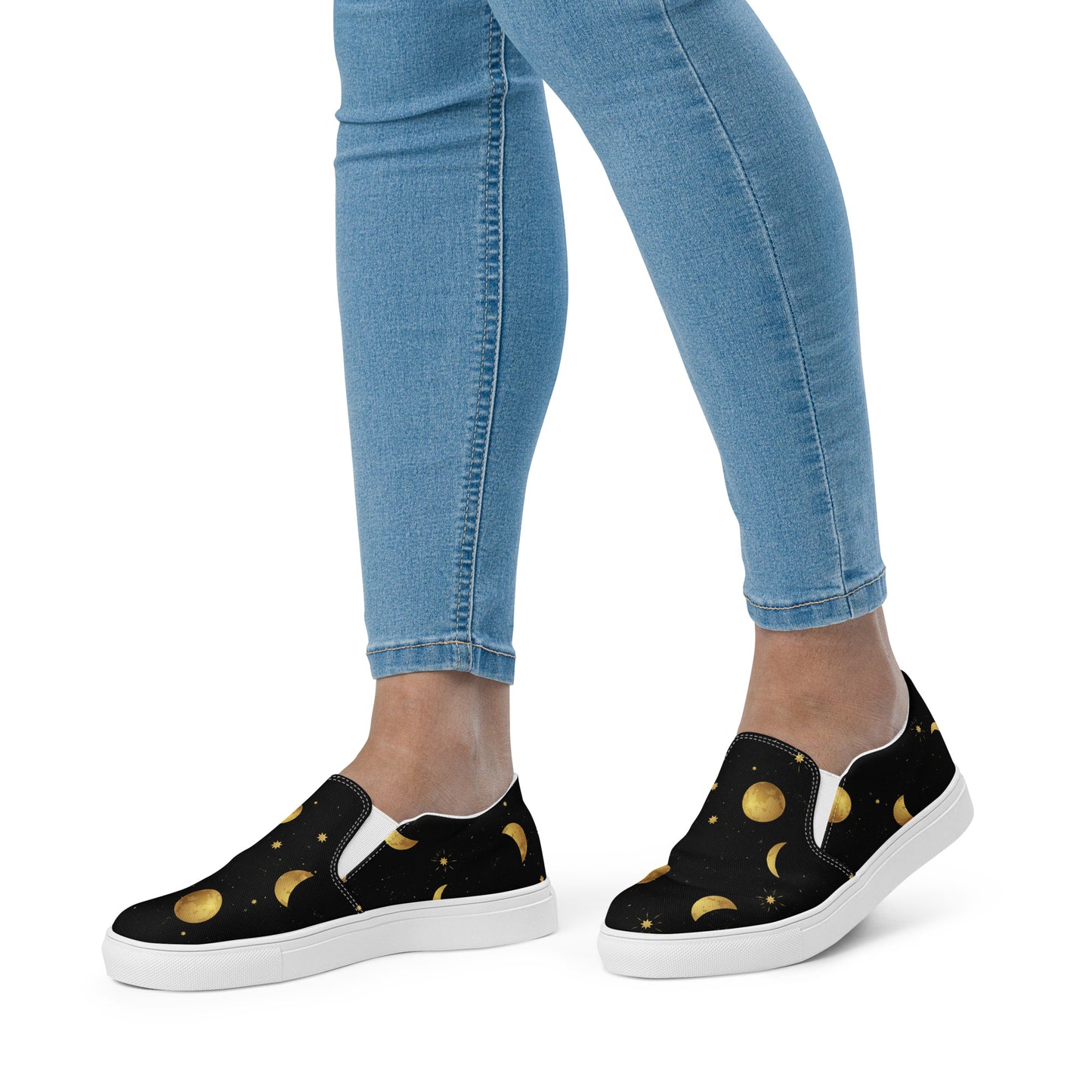 Eden Garden | Women’s Slip-on Canvas Shoes | Moonstar