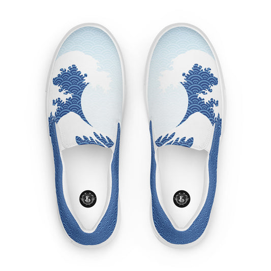 Silk Road | Women’s Slip-on Canvas Shoes | Tsunami Sky