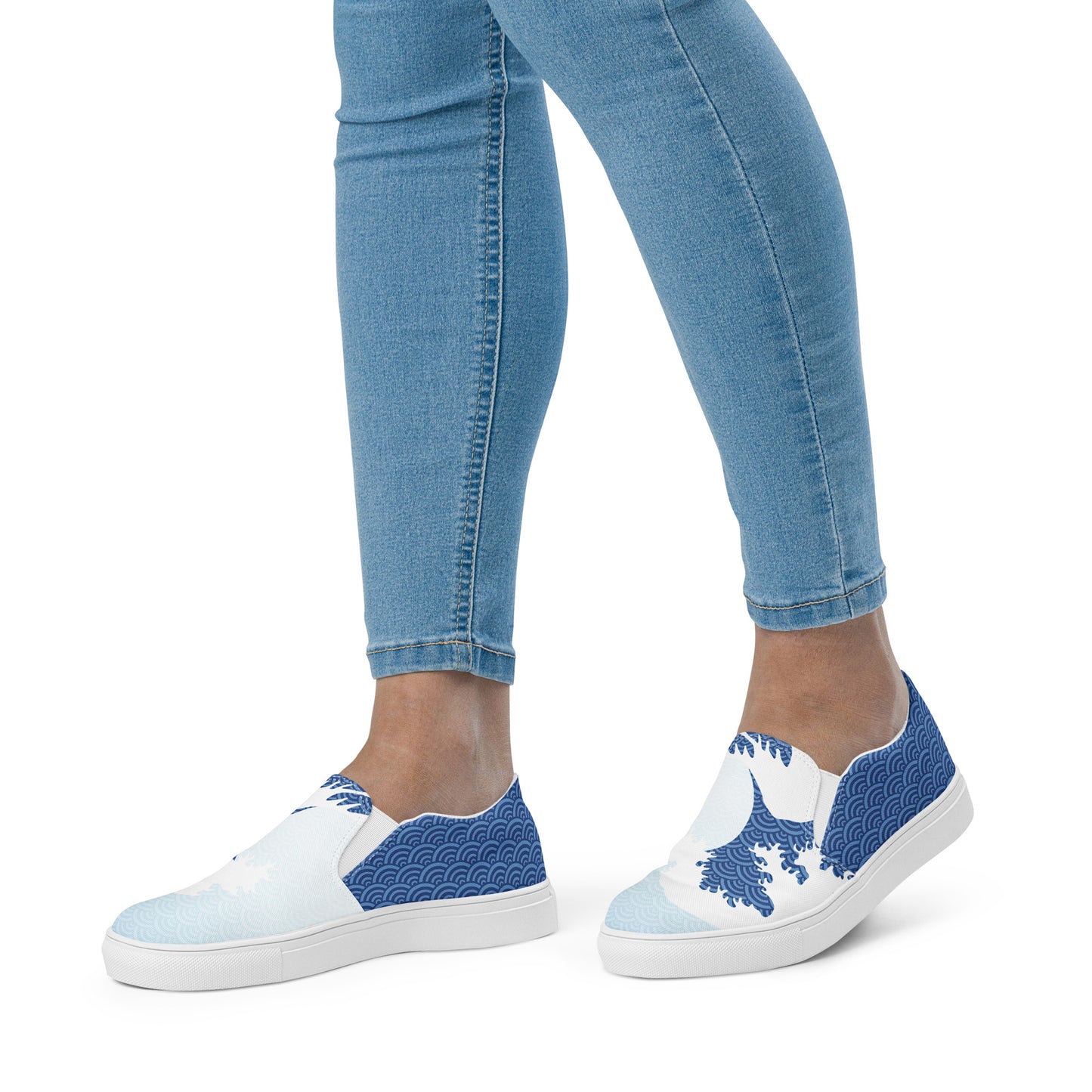 Silk Road | Women’s Slip-on Canvas Shoes | Tsunami Sky