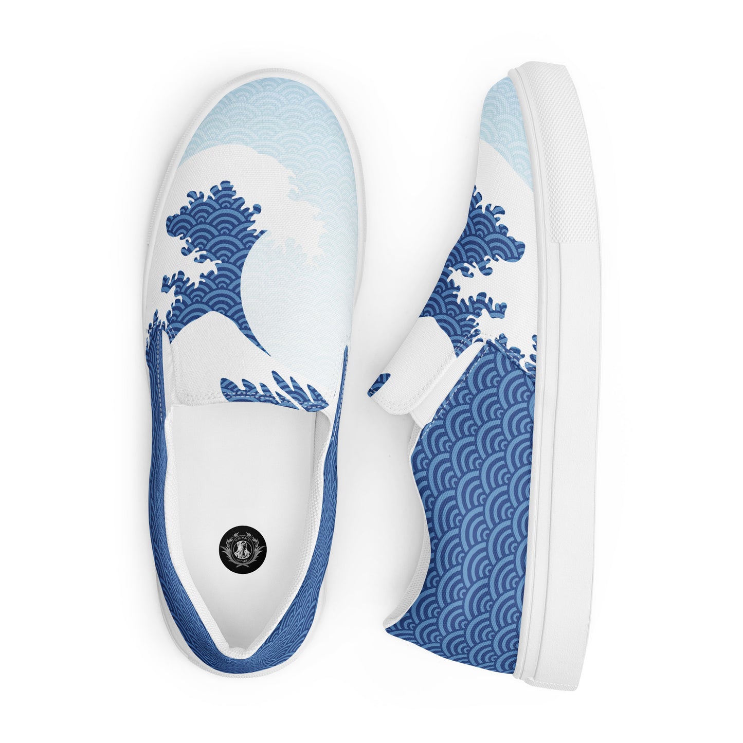 Silk Road | Women’s Slip-on Canvas Shoes | Tsunami Sky