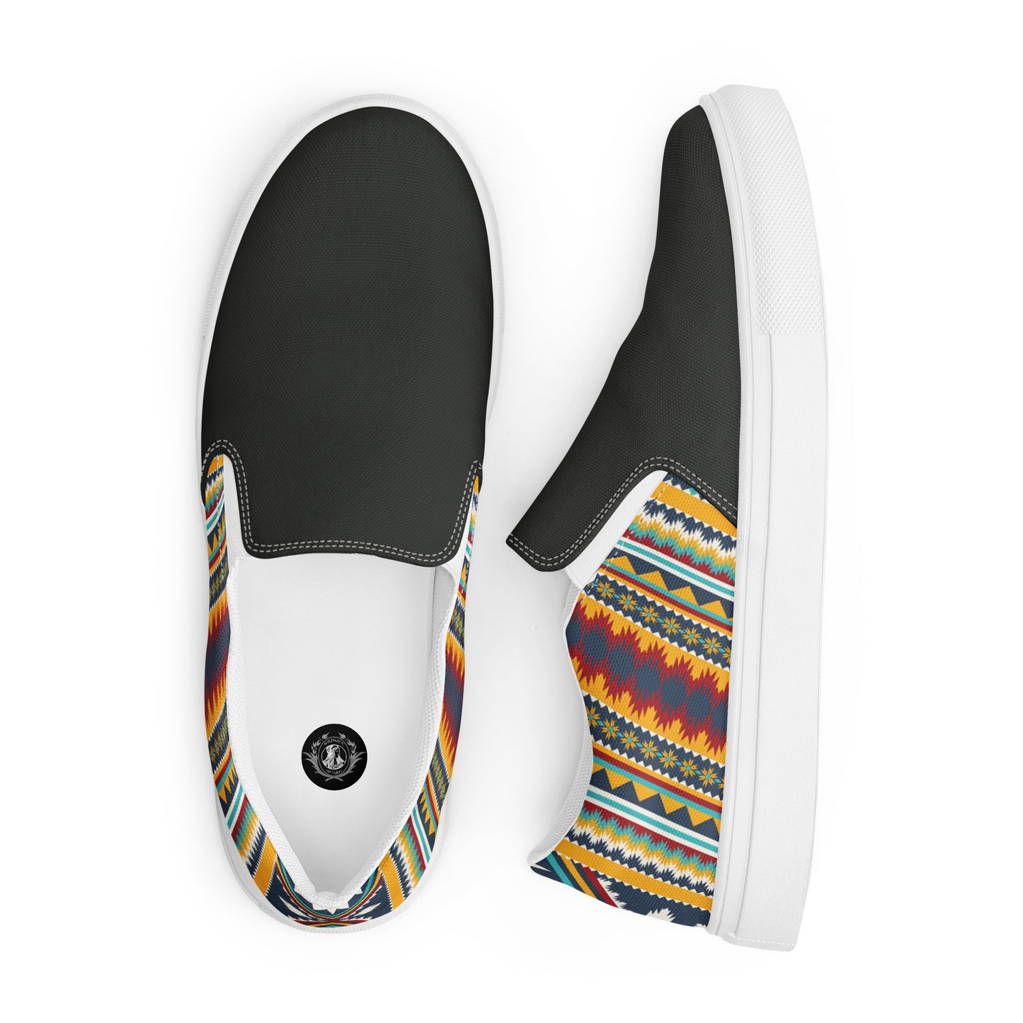 Southwest | Women’s Slip-on Canvas Shoes | Nakona 2Tone