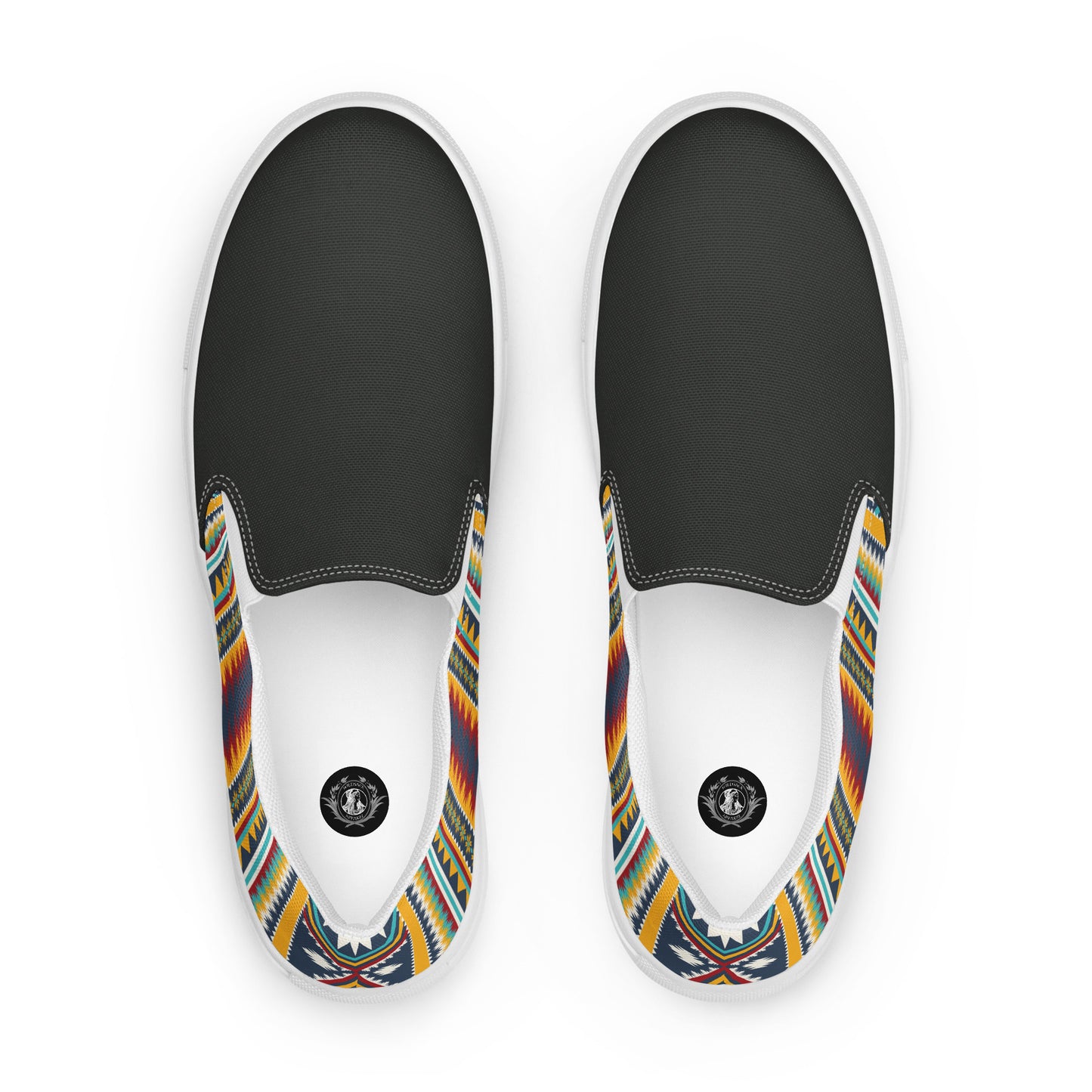 Southwest | Women’s Slip-on Canvas Shoes | Nakona 2Tone