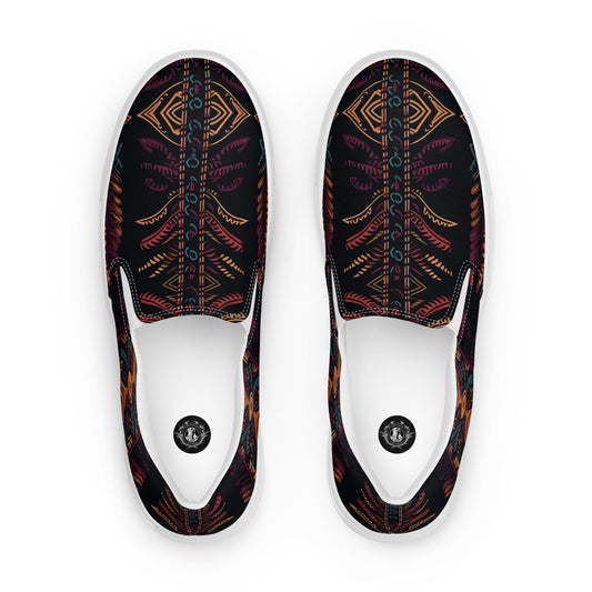 Southwest | Women’s Slip-on Canvas Shoes | Iktomi