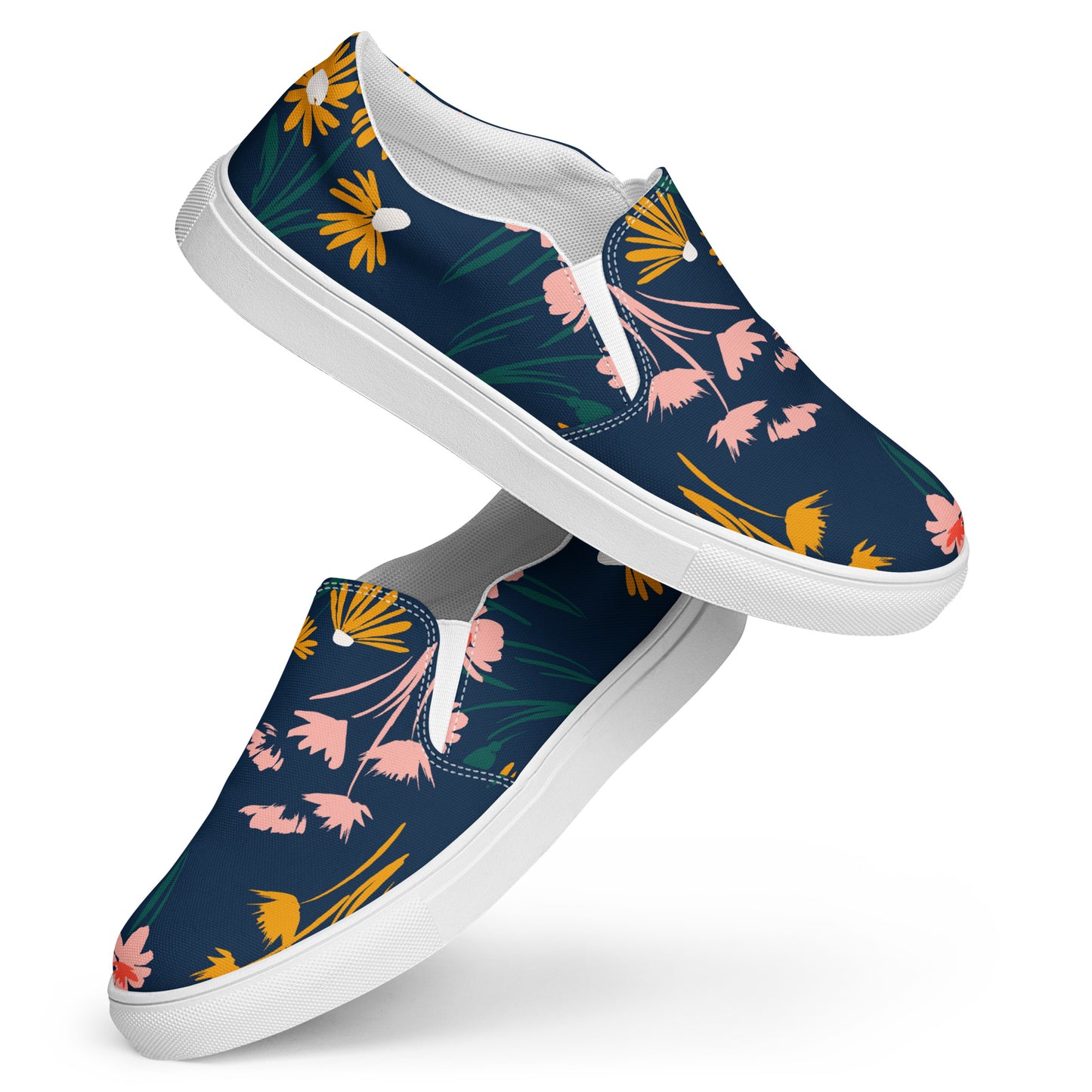 Eden Garden | Women’s Slip-on Canvas Shoes | Coneflower