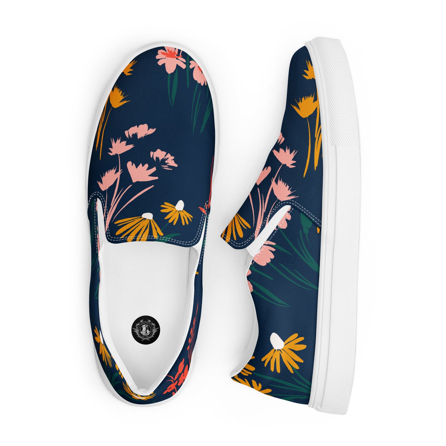 Eden Garden | Women’s Slip-on Canvas Shoes | Coneflower