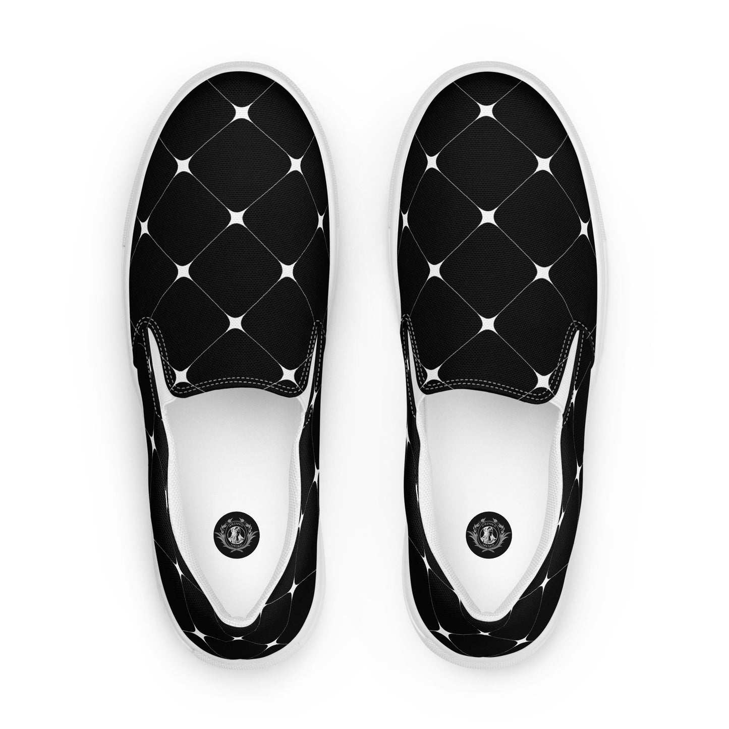 Silk Road | Women’s Slip-on Canvas Shoes | Black Diamond