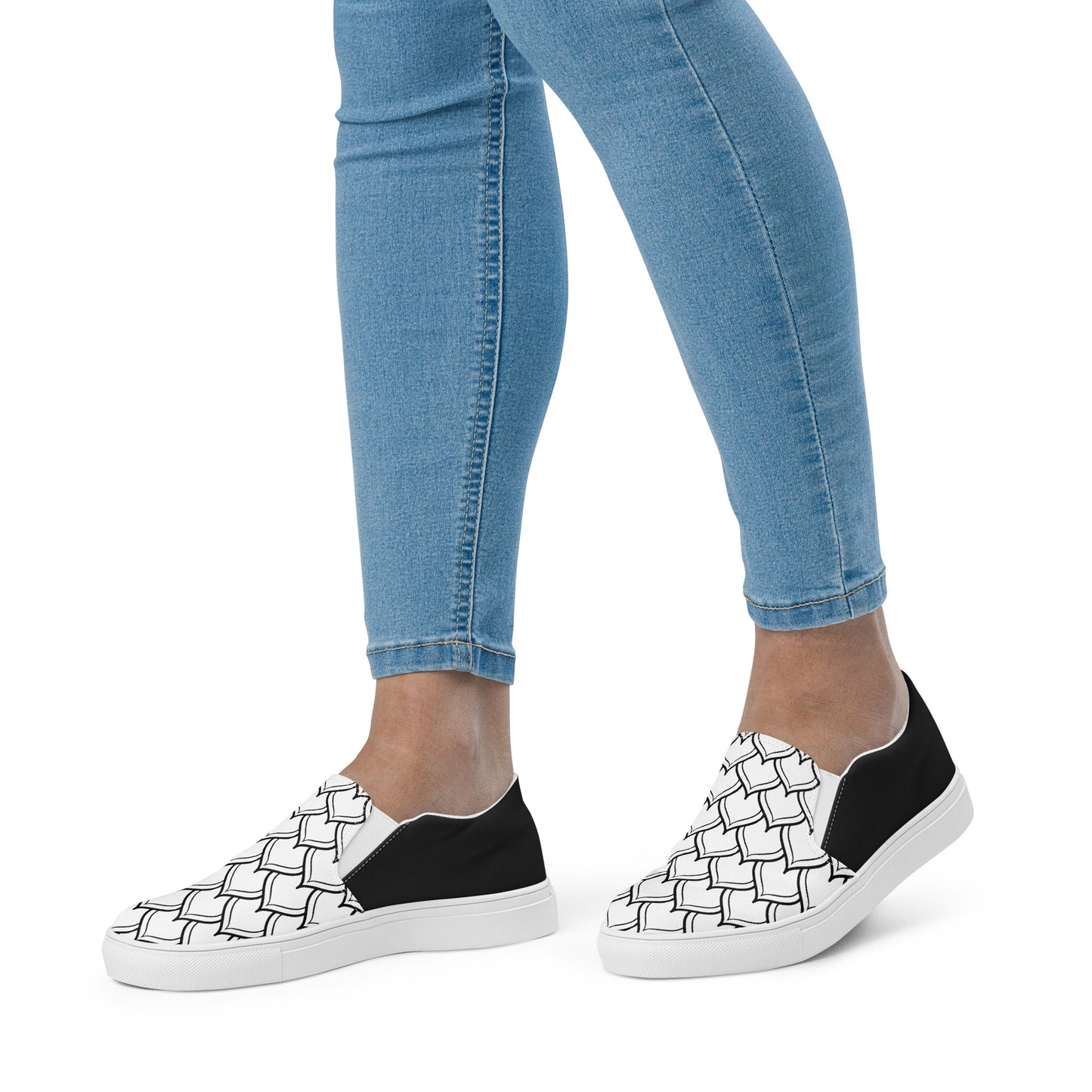 Silk Road | Women’s Slip-on Canvas Shoes | Ottomon Halftone