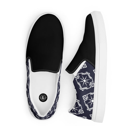 Silk Road | Women’s Slip-on Canvas Shoes | Moroccan Sun 2Tone