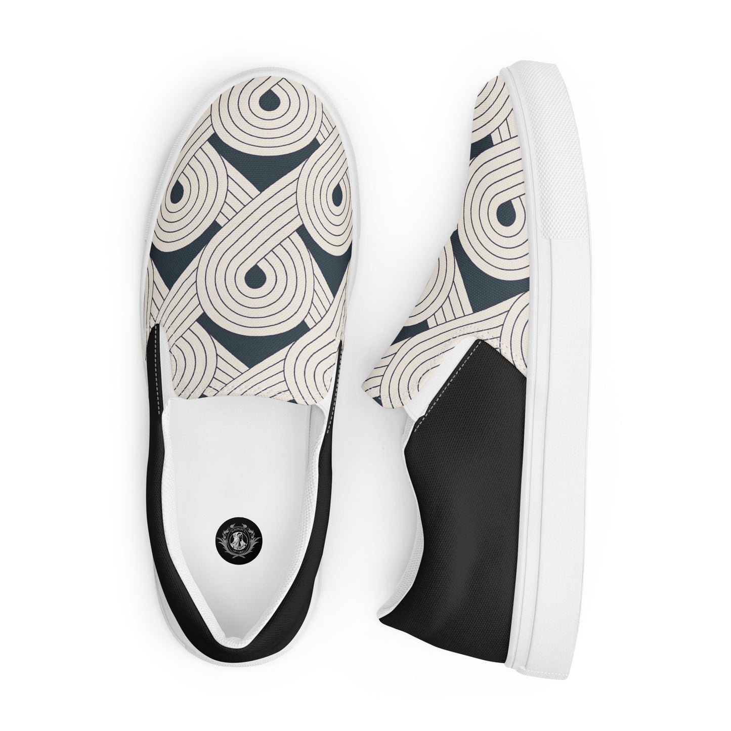 Silk Road | Women’s Slip-on Canvas Shoes | Dream Cloud Halftone