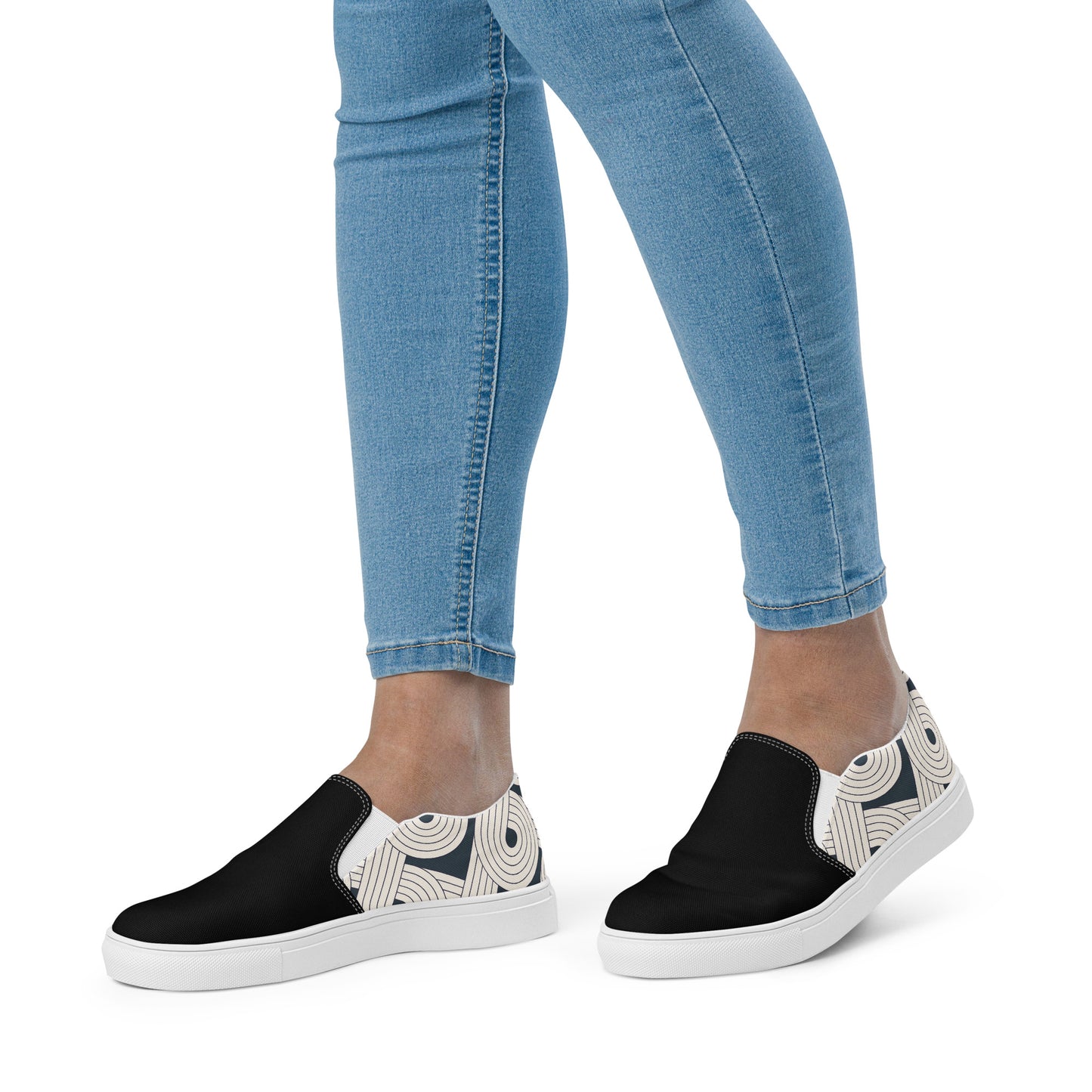 Silk Road | Women’s Slip-on Canvas Shoes | Dream Cloud 2Tone