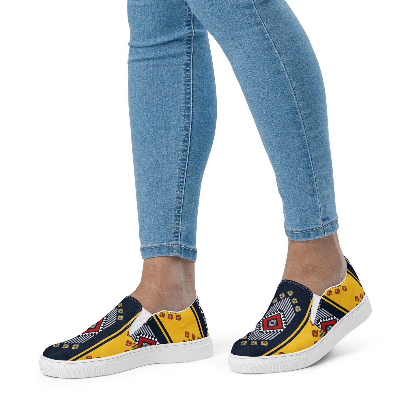 Southwest | Women’s Slip-on Canvas Shoes | Kaibito