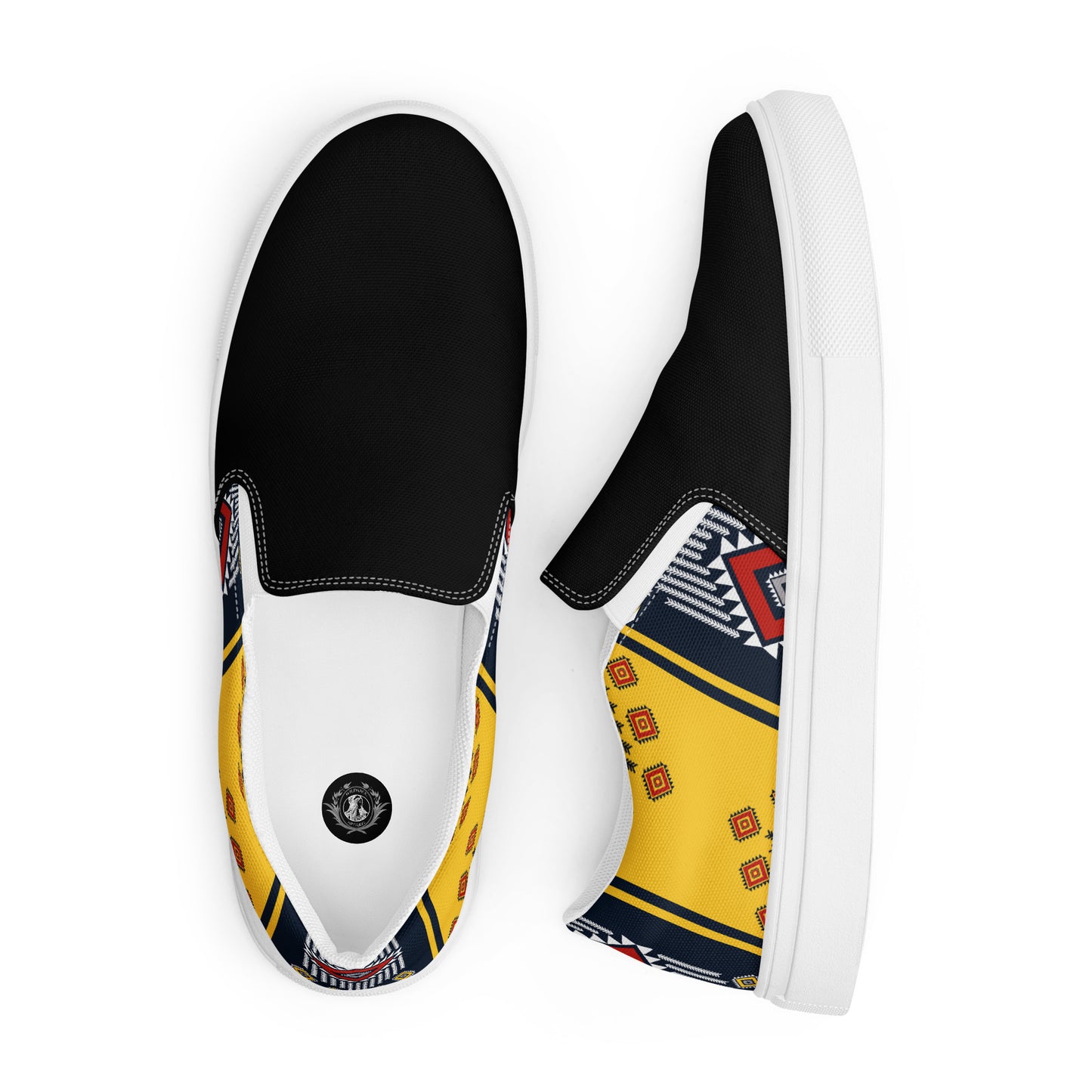 Southwest | Women’s Slip-on Canvas Shoes | Kaibito 2Tone