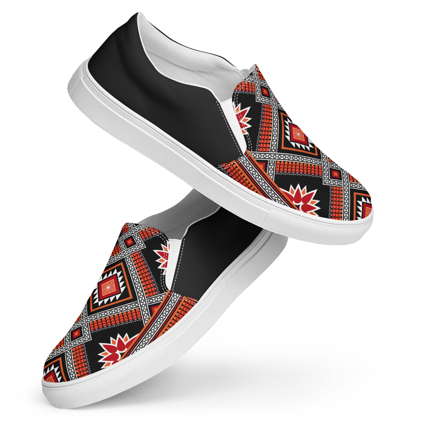 Southwest | Women’s Slip-on Canvas Shoes | Barbarosa Halftone