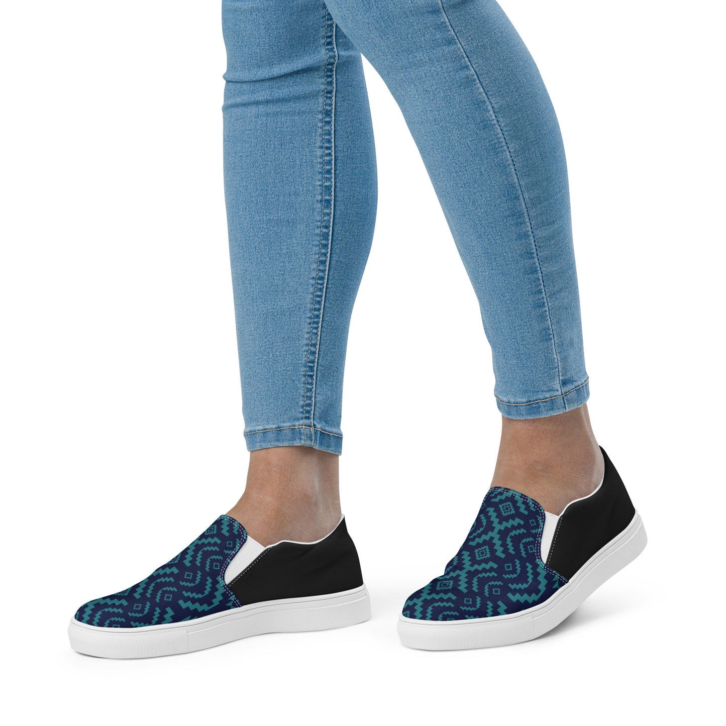 Southwest | Women’s Slip-on Canvas Shoes | BlueRock Halftone