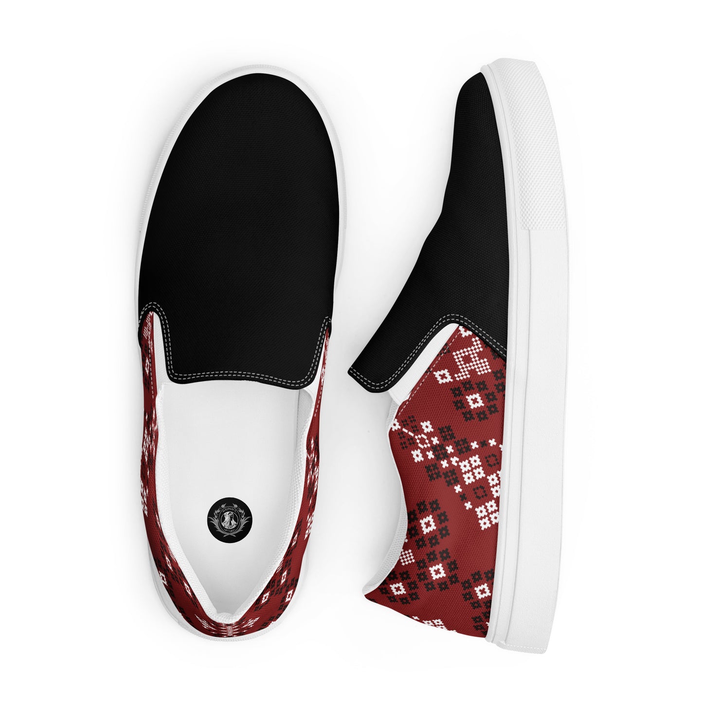 Southwest | Women’s Slip-on Canvas Shoes | Red Mesa 2Tone