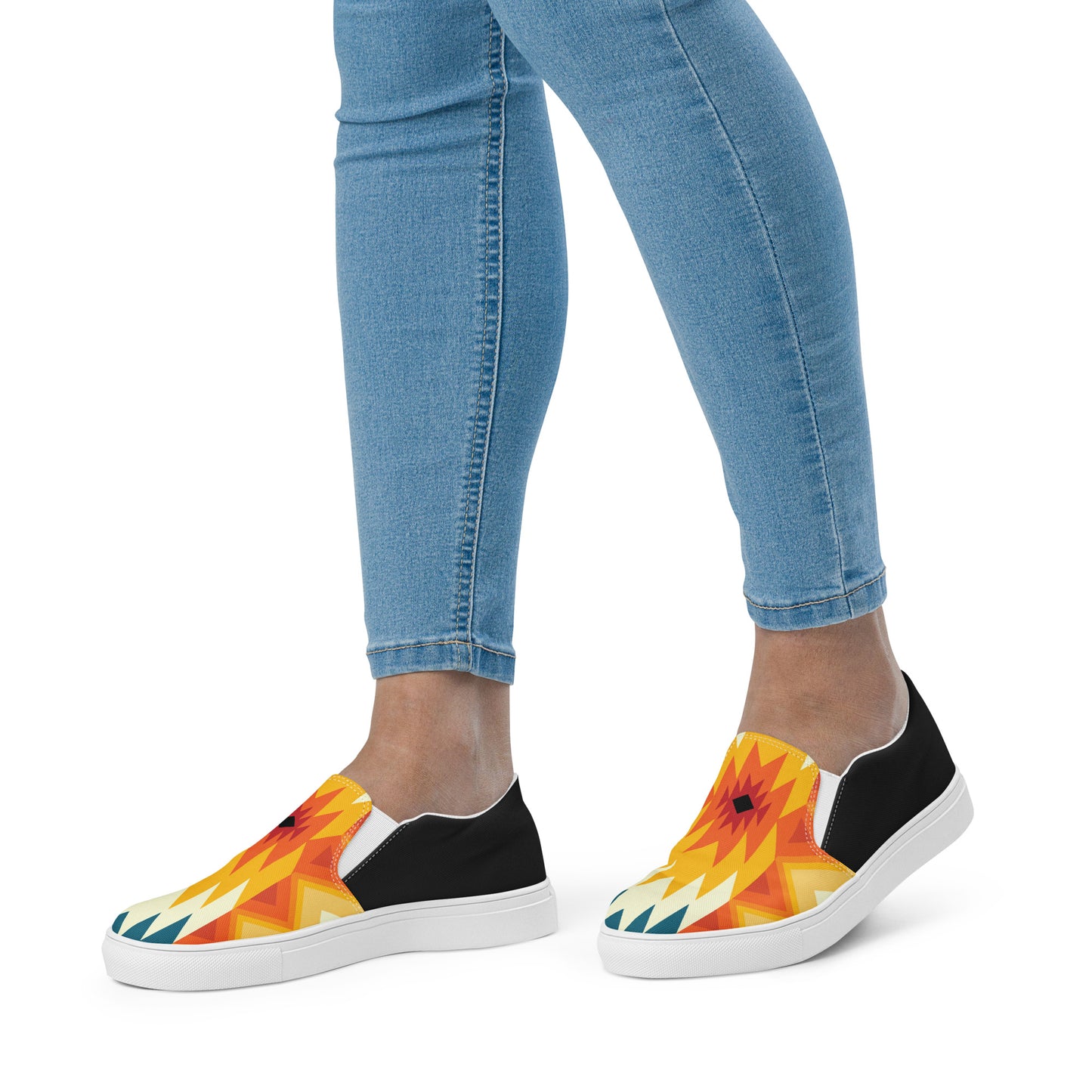 Southwest | Women’s Slip-on Canvas Shoes | Sundance Halftone