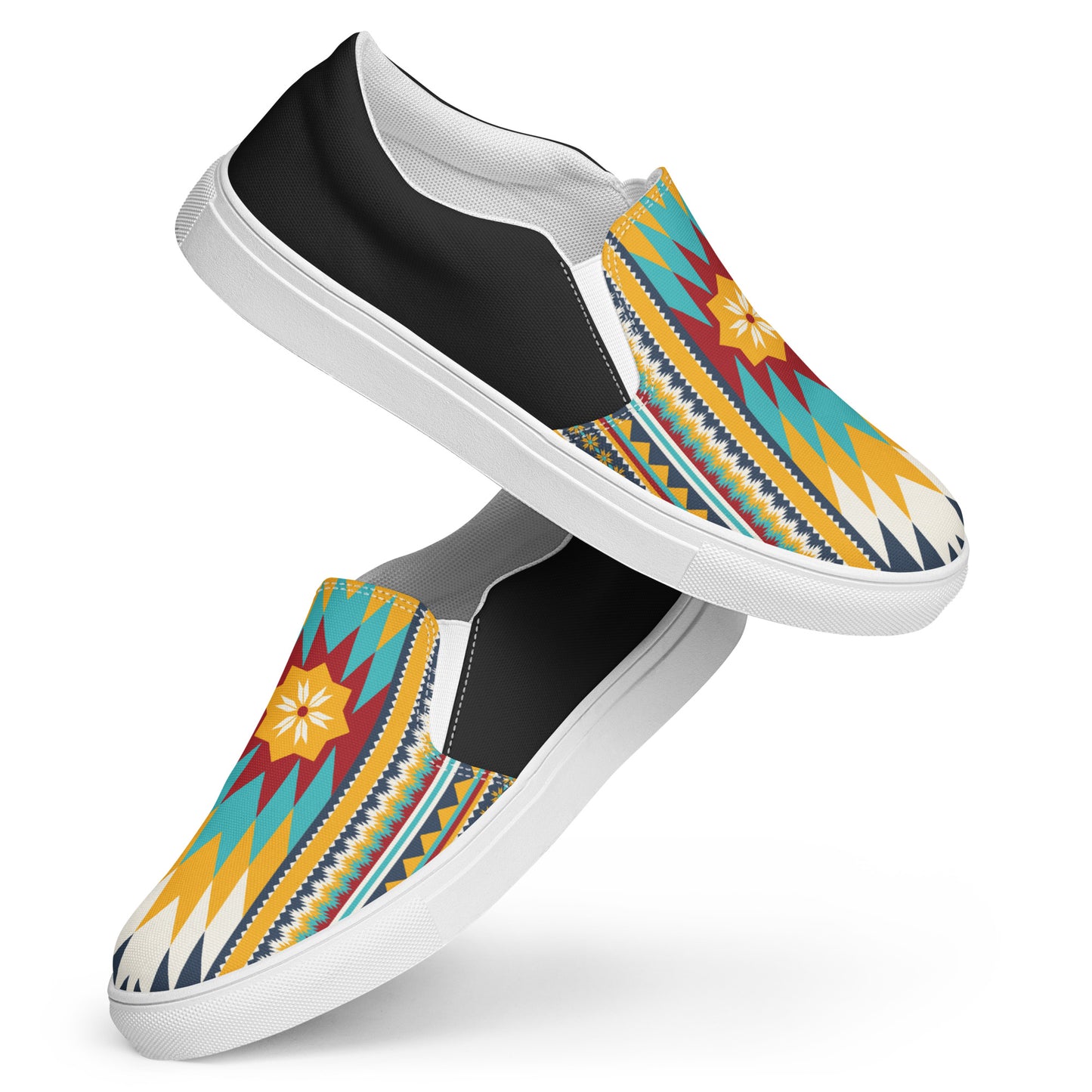 Southwest | Women’s Slip-on Canvas Shoes | Nakona Halftone