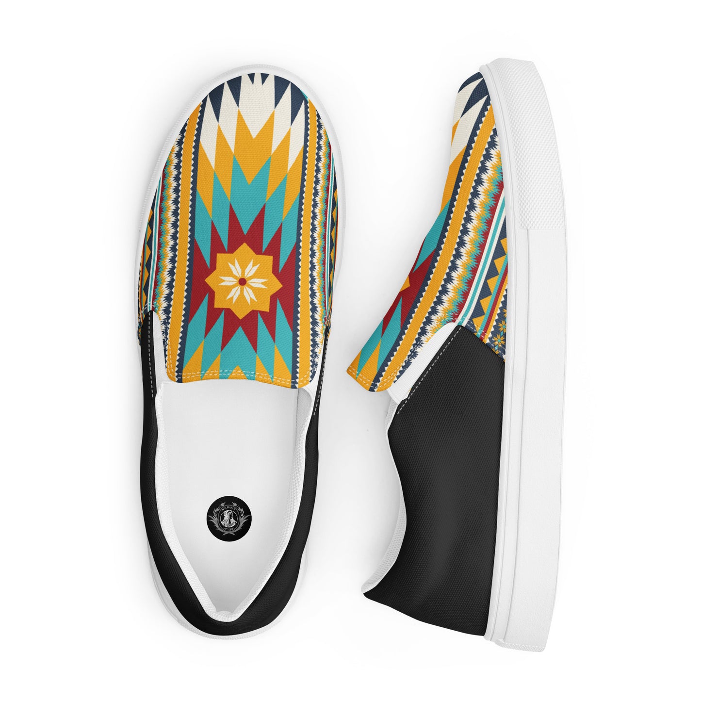 Southwest | Women’s Slip-on Canvas Shoes | Nakona Halftone