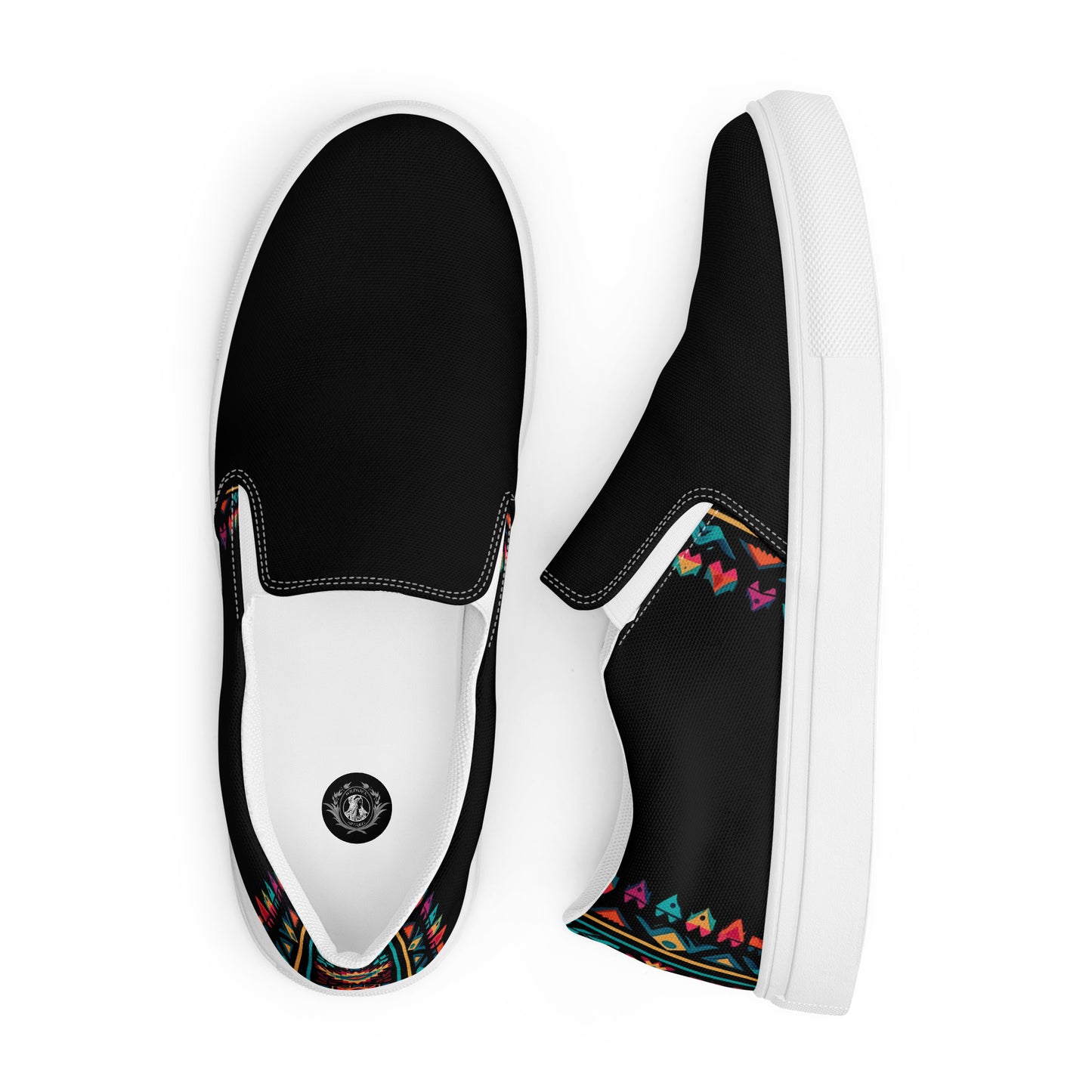 Southwest | Women’s Slip-on Canvas Shoes | Ixtlan 2Tone