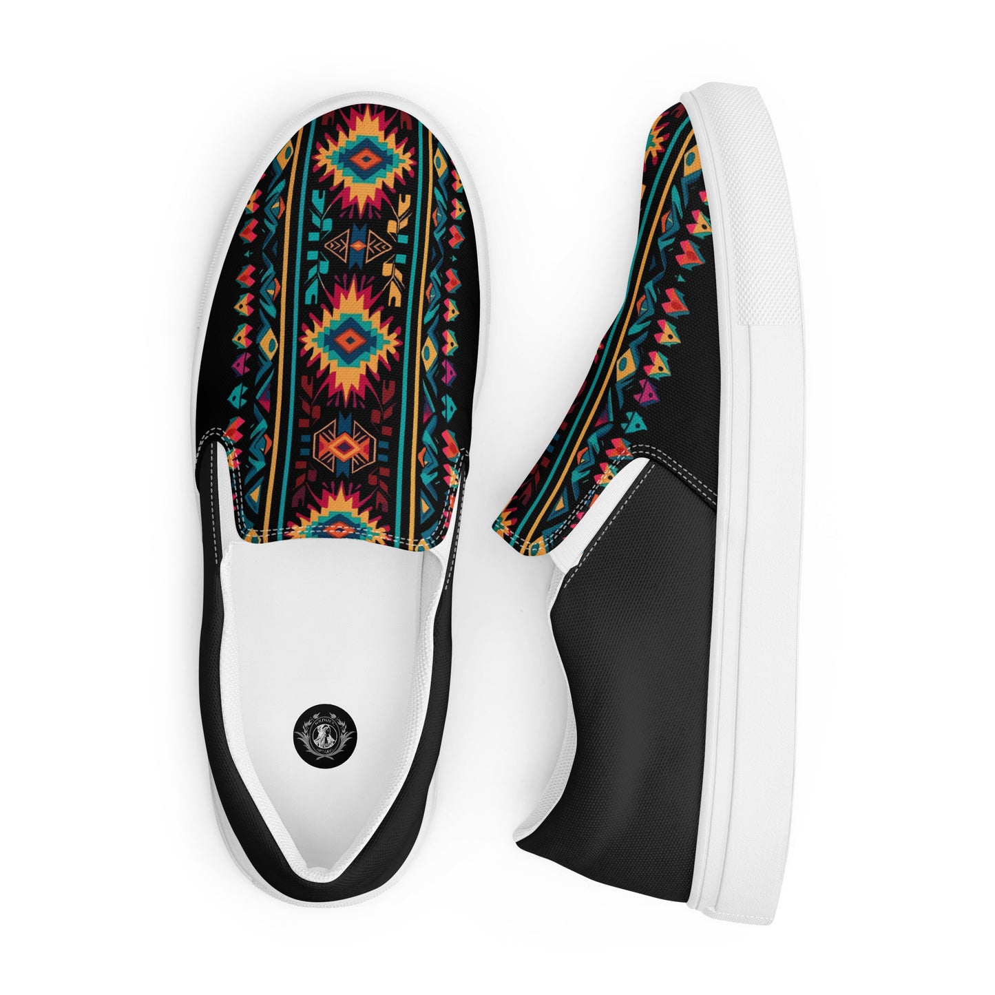 Southwest | Women’s Slip-on Canvas Shoes | Ixtlan Halftone