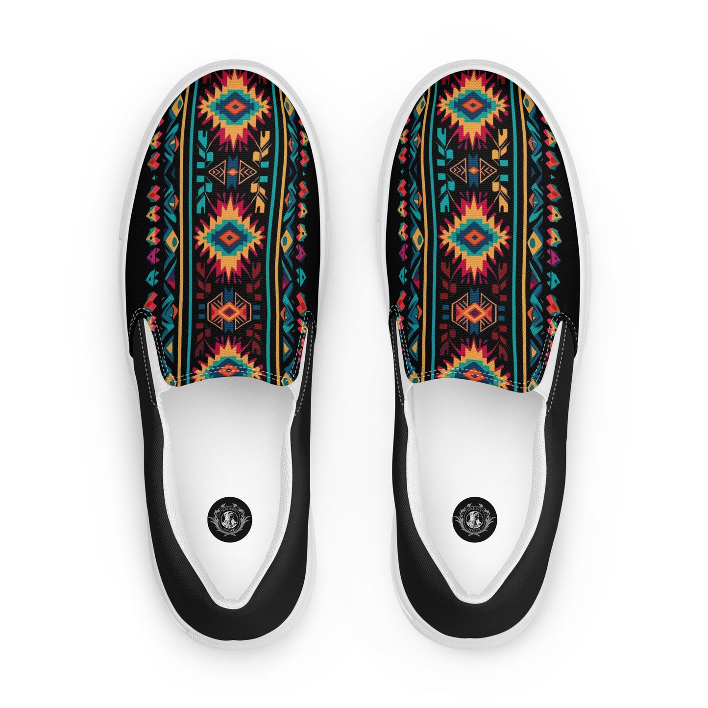 Southwest | Women’s Slip-on Canvas Shoes | Ixtlan Halftone