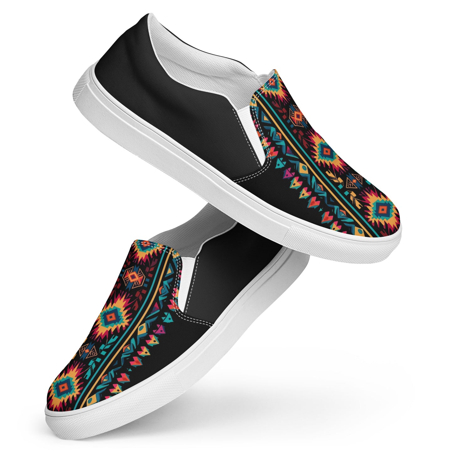 Southwest | Women’s Slip-on Canvas Shoes | Ixtlan Halftone