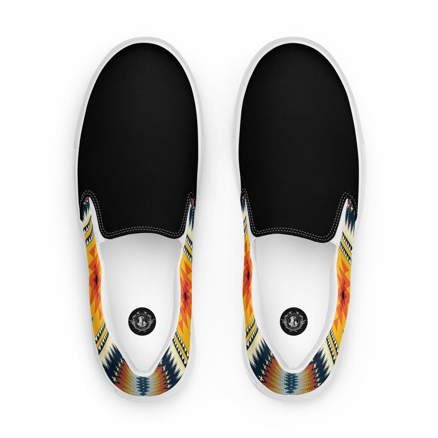 Southwest | Women’s Slip-on Canvas Shoes | Nakai 2Tone