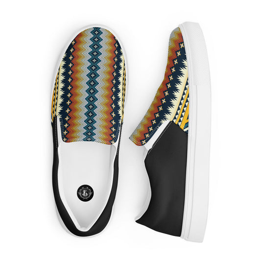 Southwest | Women’s Slip-on Canvas Shoes | Nakai Halftone