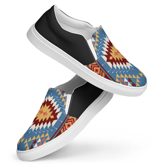 Southwest | Women’s Slip-on Canvas Shoes | Veyo Halftone