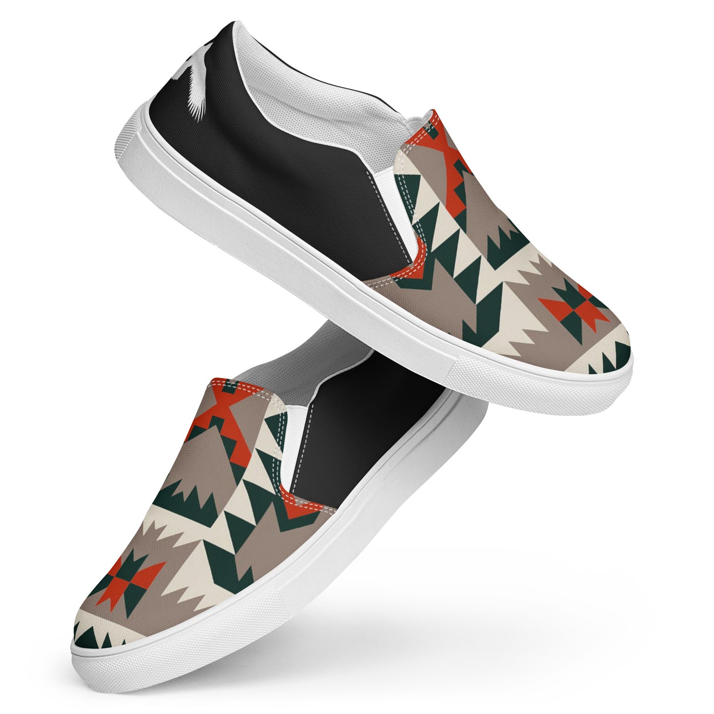 Southwest | Women’s Slip-on Canvas Shoes | Big Mesa Halftone