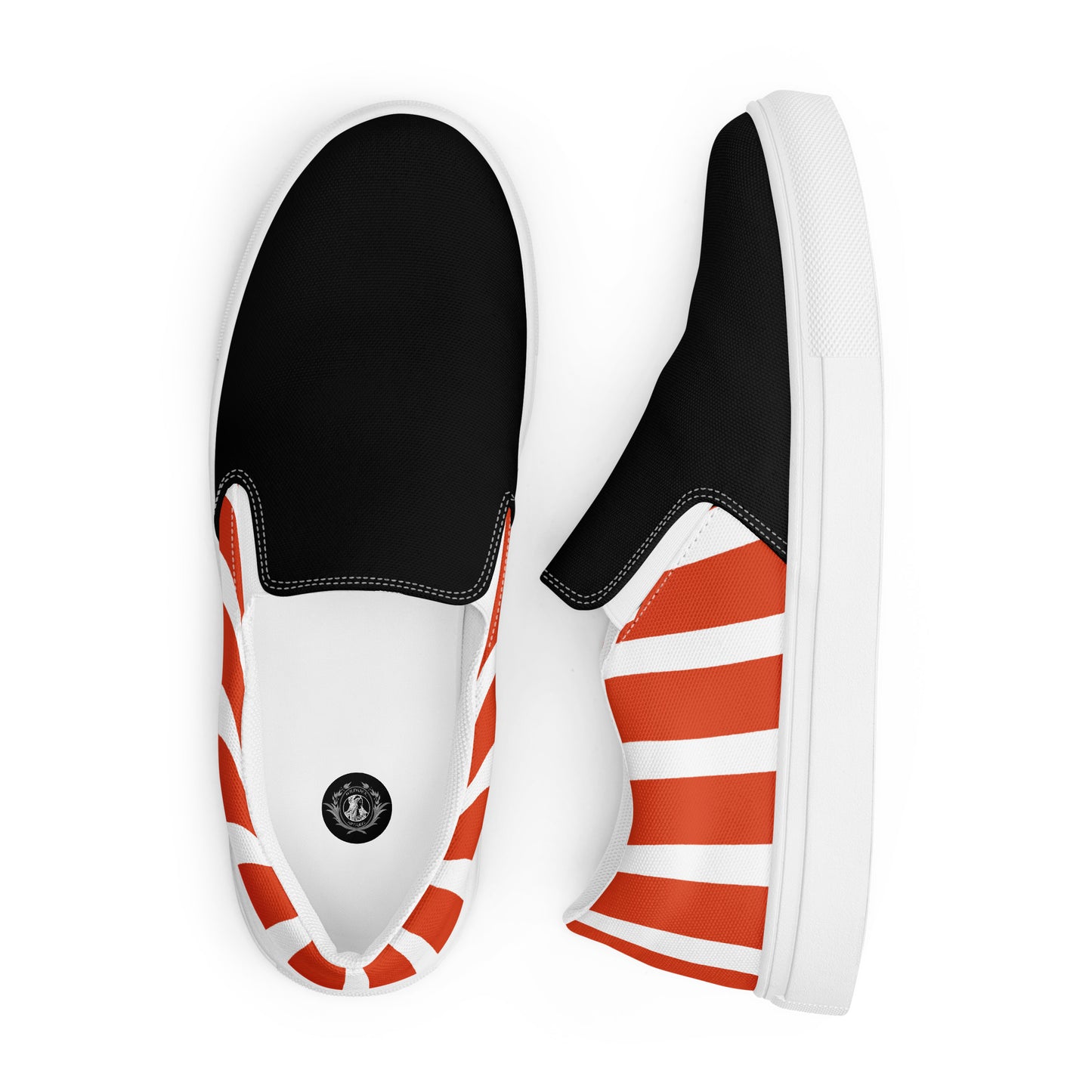 Silk Road | Women’s Slip-on Canvas Shoes | Rising Sun 2Tone