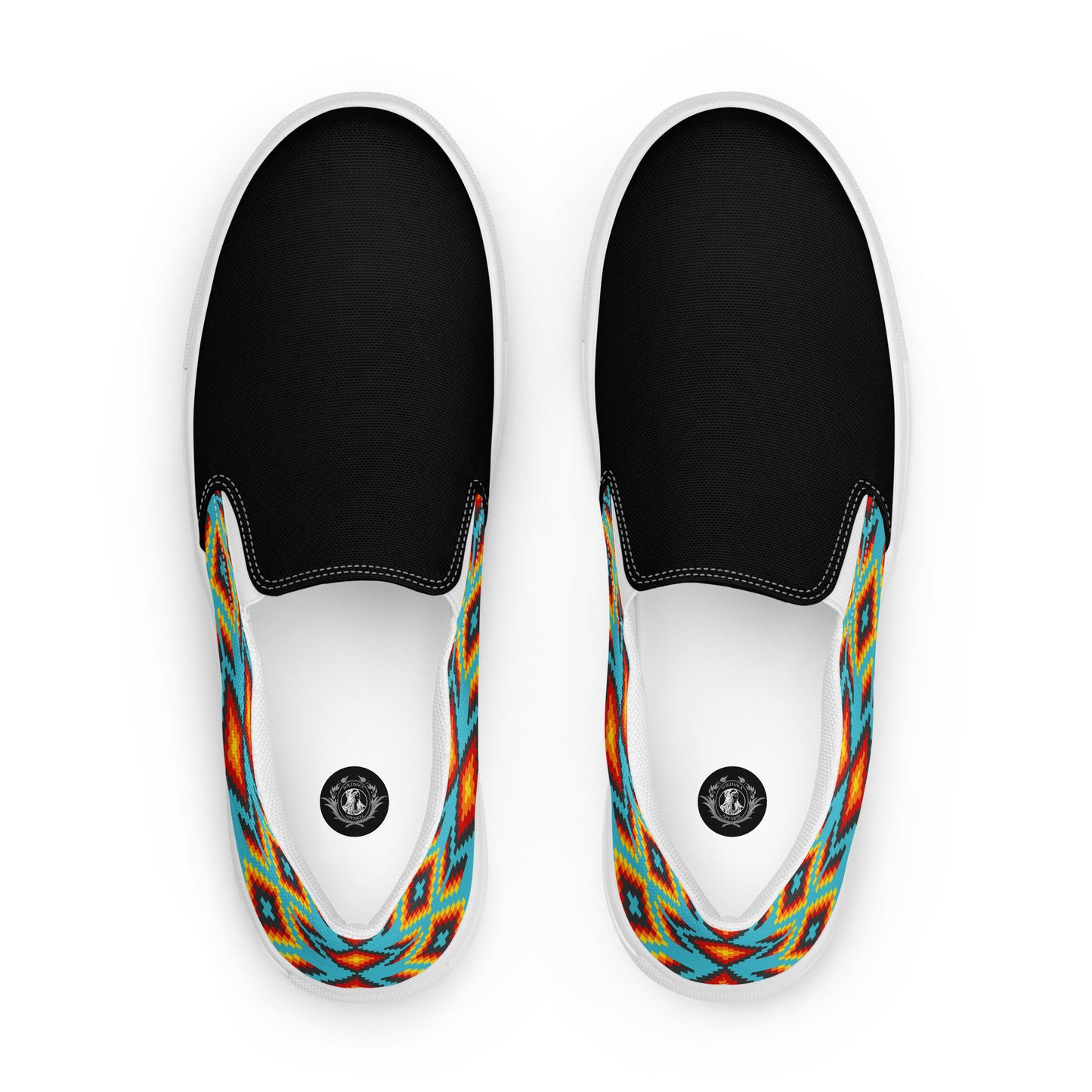 Southwest | Women’s Slip-on Canvas Shoes | Huichol 2Tone