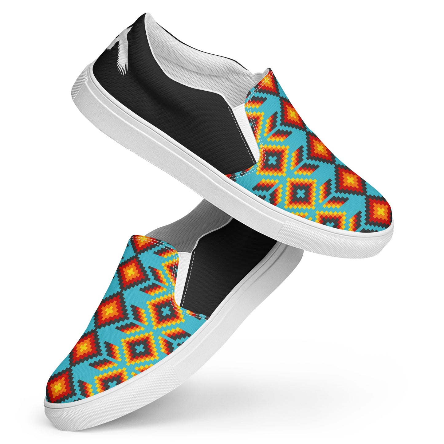 Southwest | Women’s Slip-on Canvas Shoes | Huichol Halftone