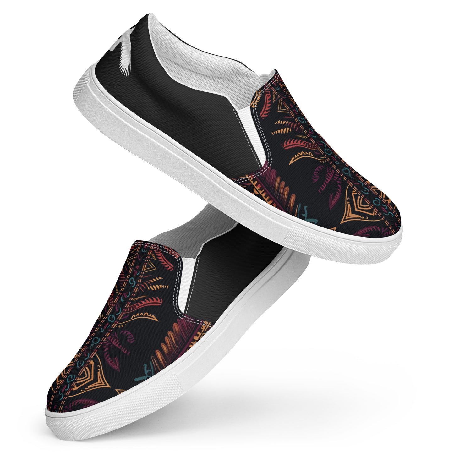 Southwest | Women’s Slip-on Canvas Shoes | Iktomi Halftone