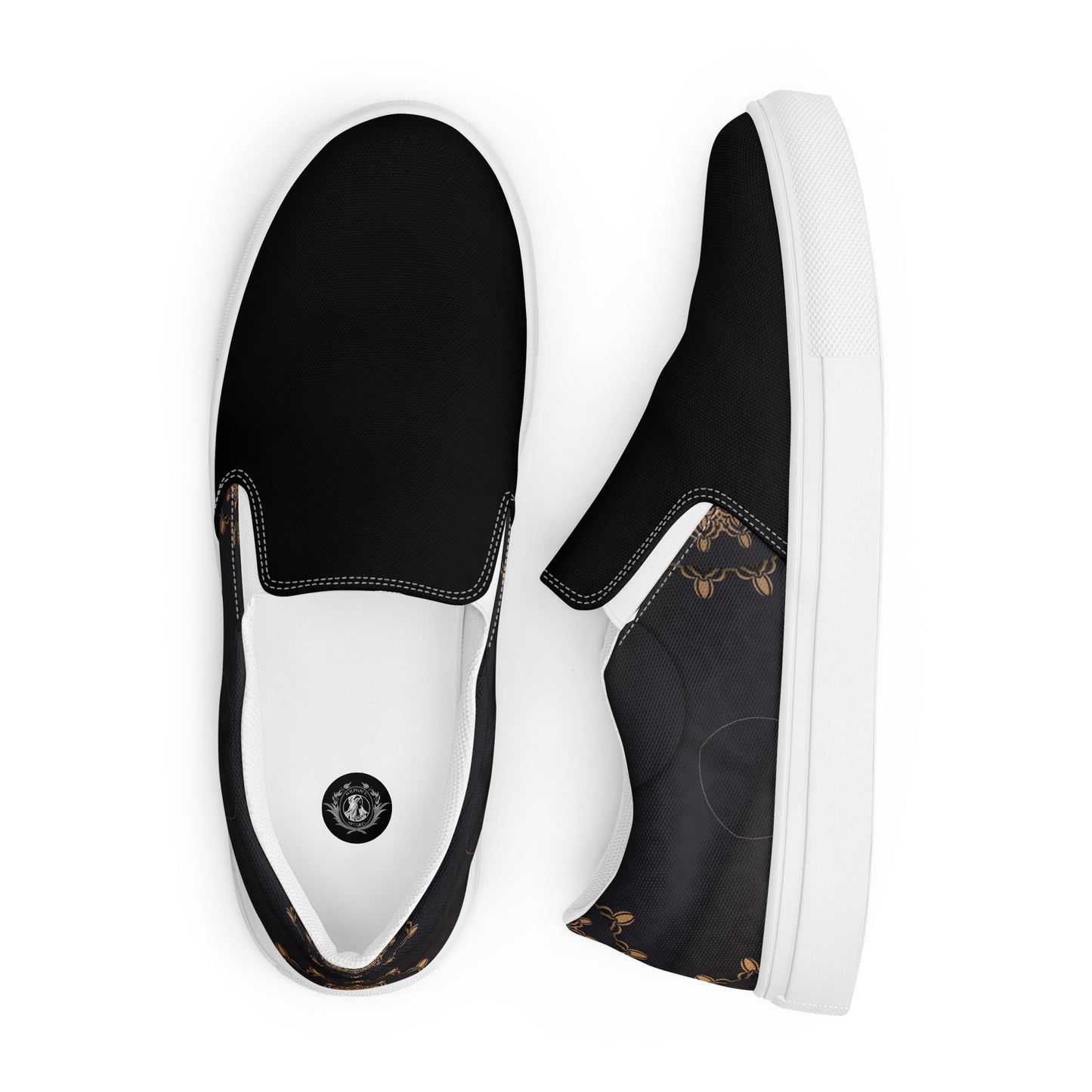 Silk Road | Women’s Slip-on Canvas Shoes | Morocco 2Tone