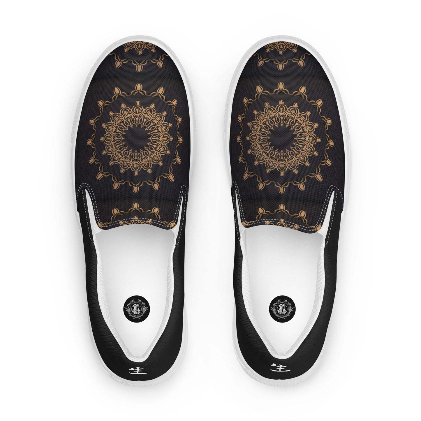 Silk Road | Women’s Slip-on Canvas Shoes | Morocco Halftone