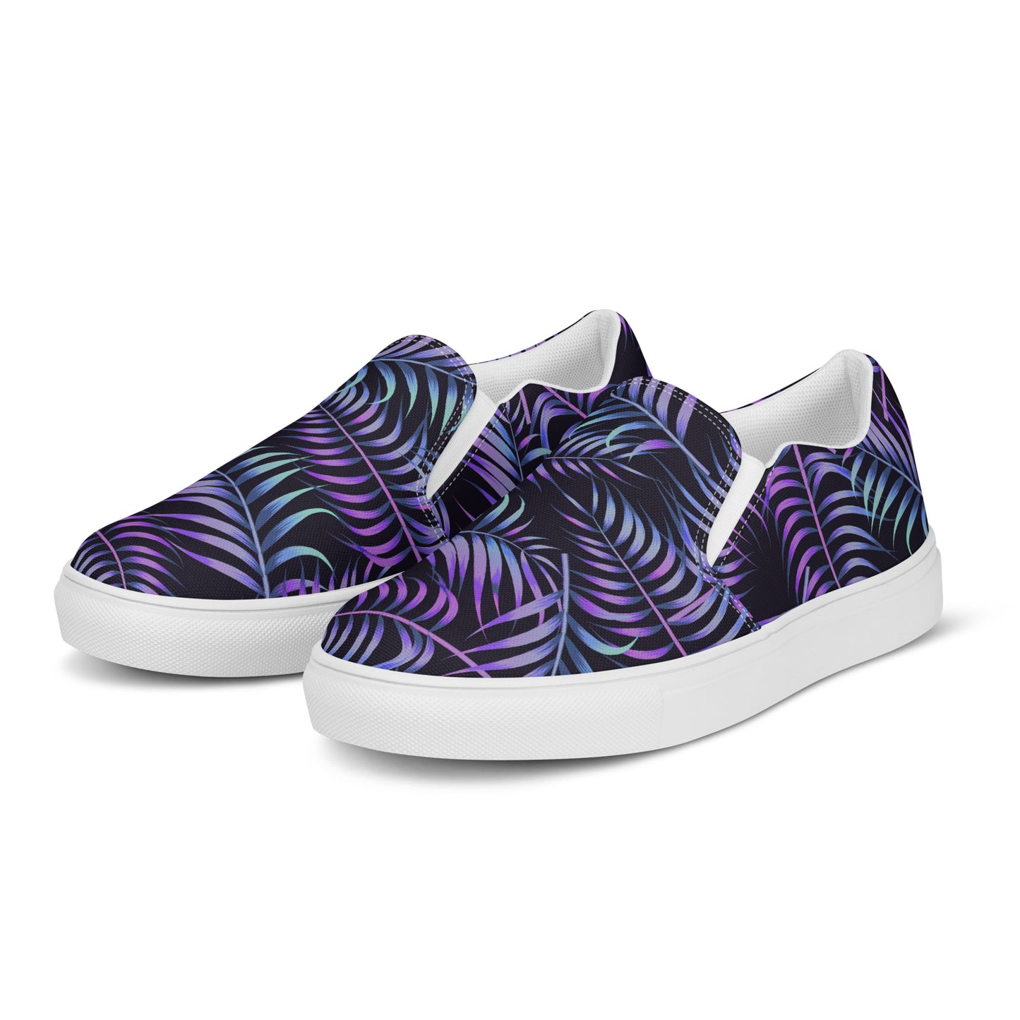 Eden Garden | Women’s Slip-on Canvas Shoes | Purple Haze