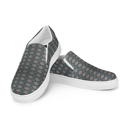 Silk Road | Women’s Slip-on Canvas Shoes | Sea Foam