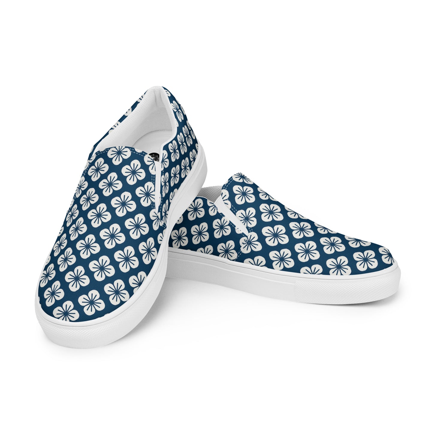 Silk Road | Women’s Slip-on Canvas Shoes | Blue Orchid