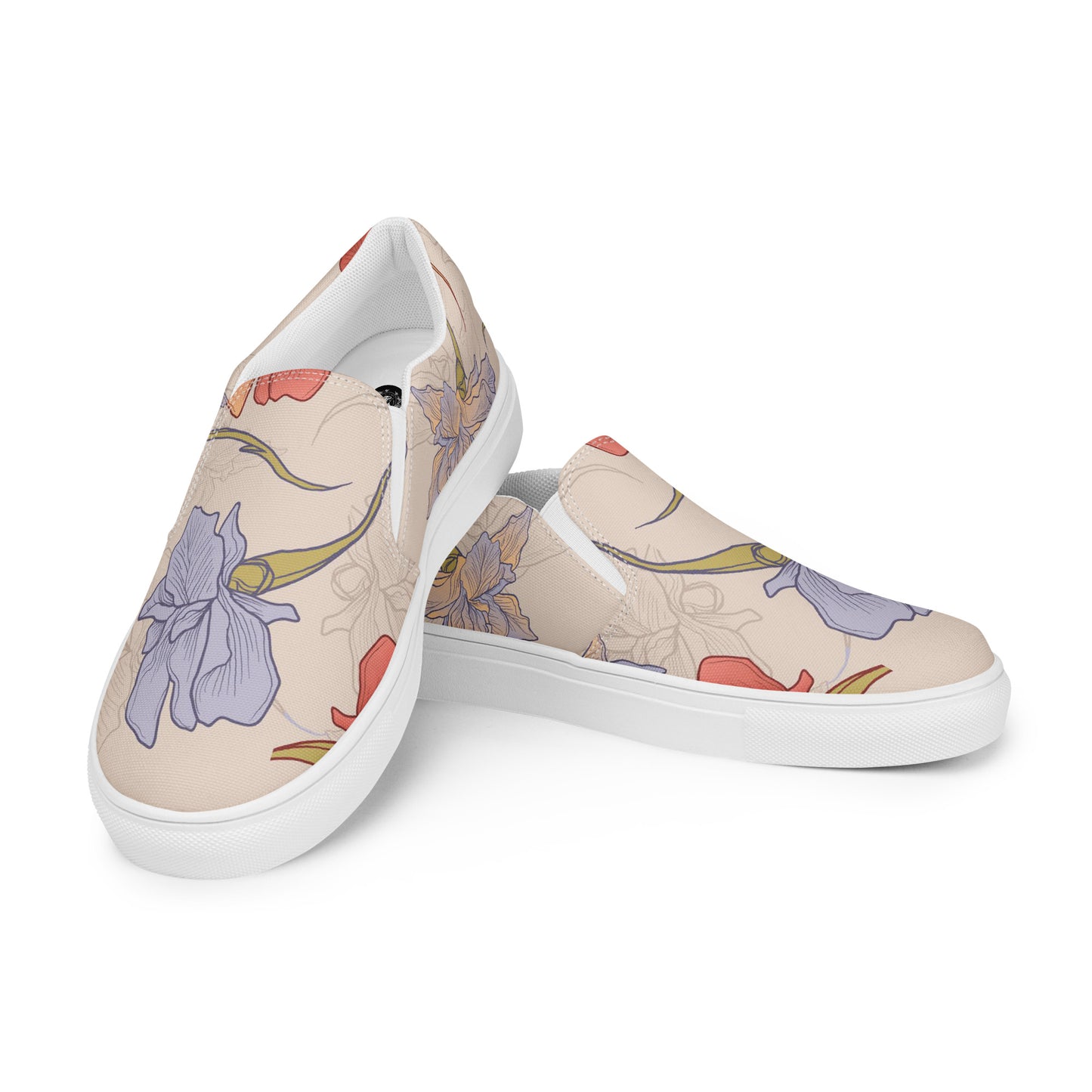 Eden Garden | Women’s Slip-on Canvas Shoes | Iris