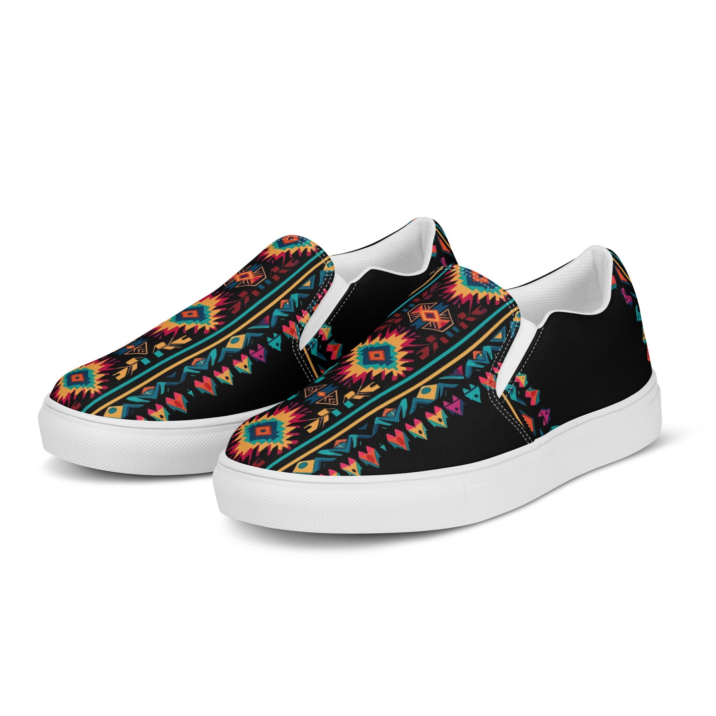 Southwest | Women’s Slip-on Canvas Shoes | Ixtlan