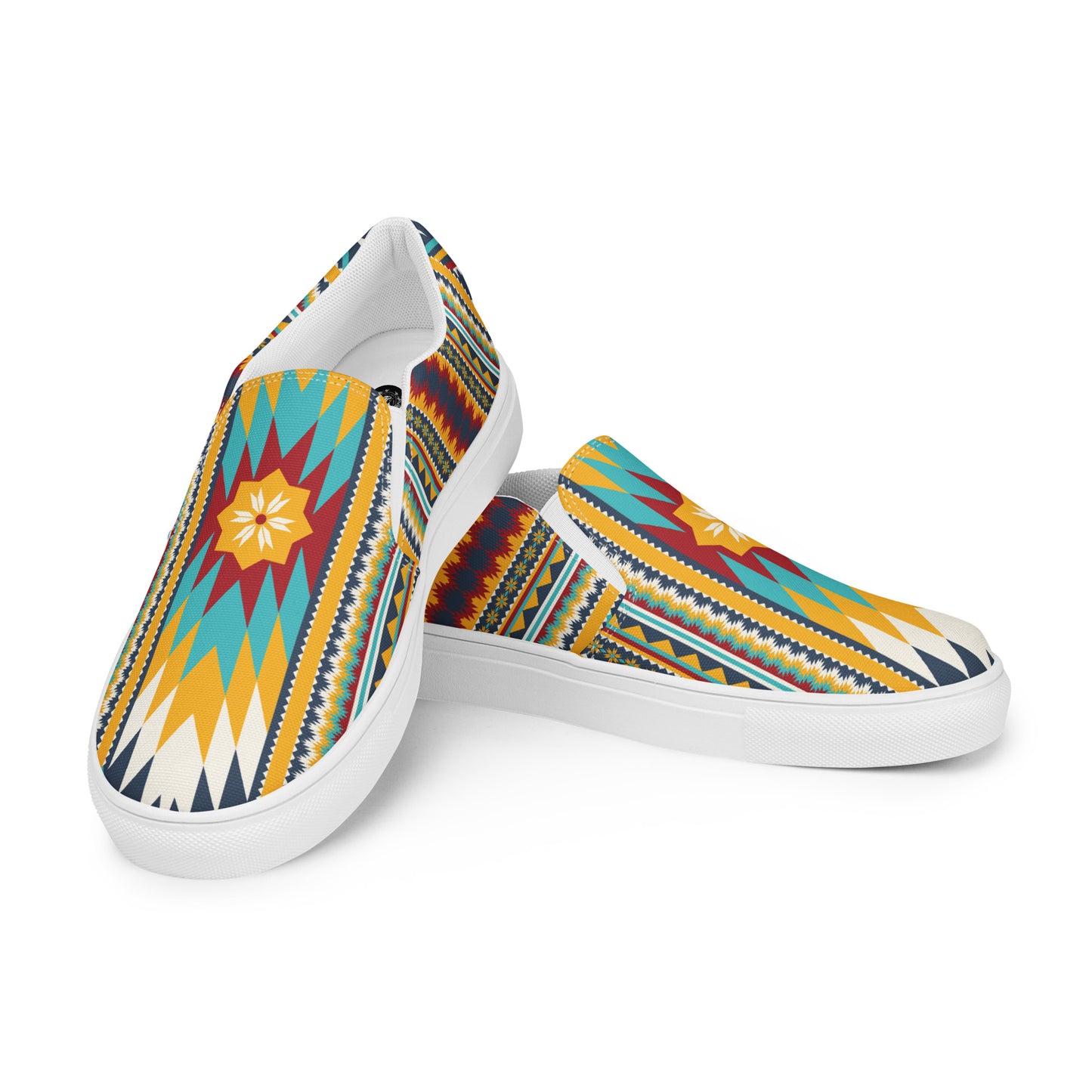 Southwest | Women’s Slip-on Canvas Shoes | Nakona