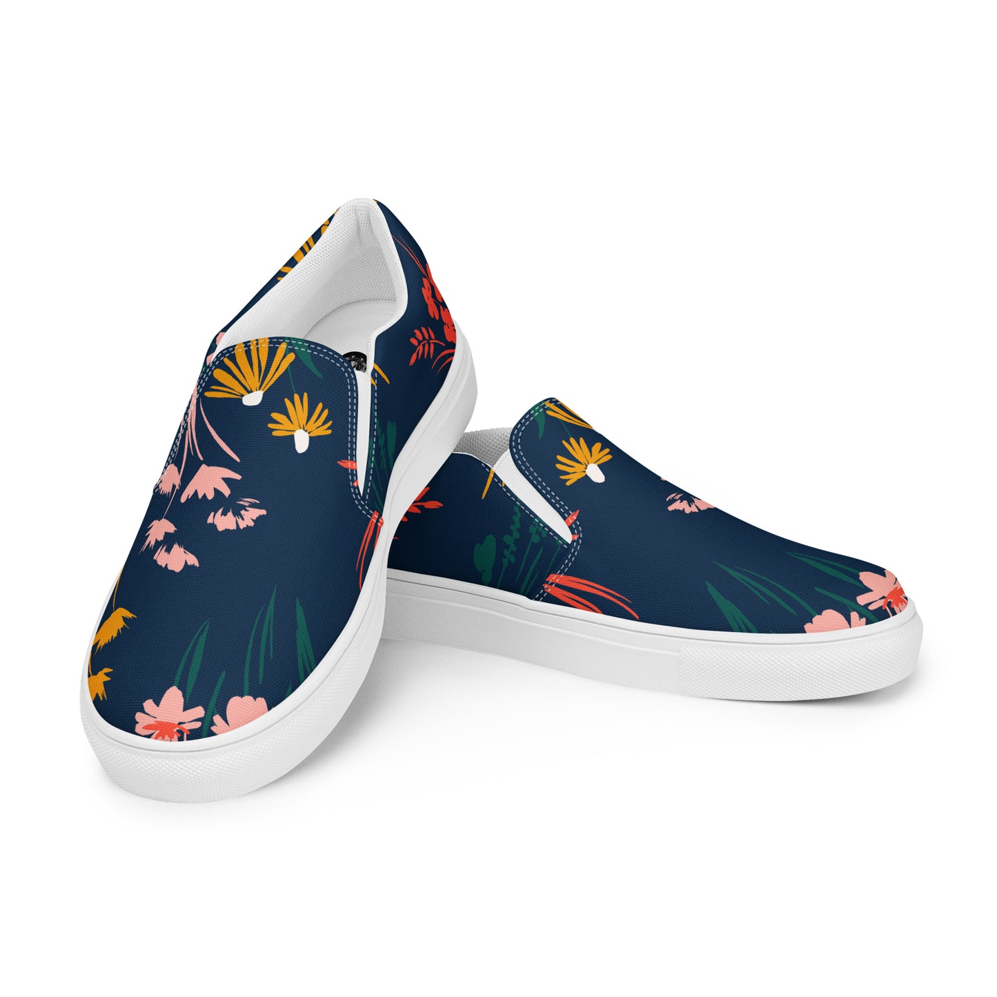 Eden Garden | Women’s Slip-on Canvas Shoes | Coneflower