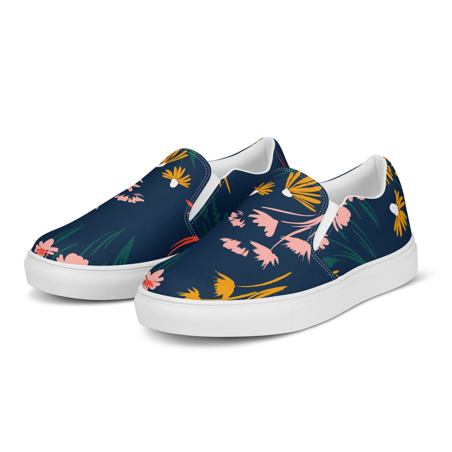 Eden Garden | Women’s Slip-on Canvas Shoes | Coneflower