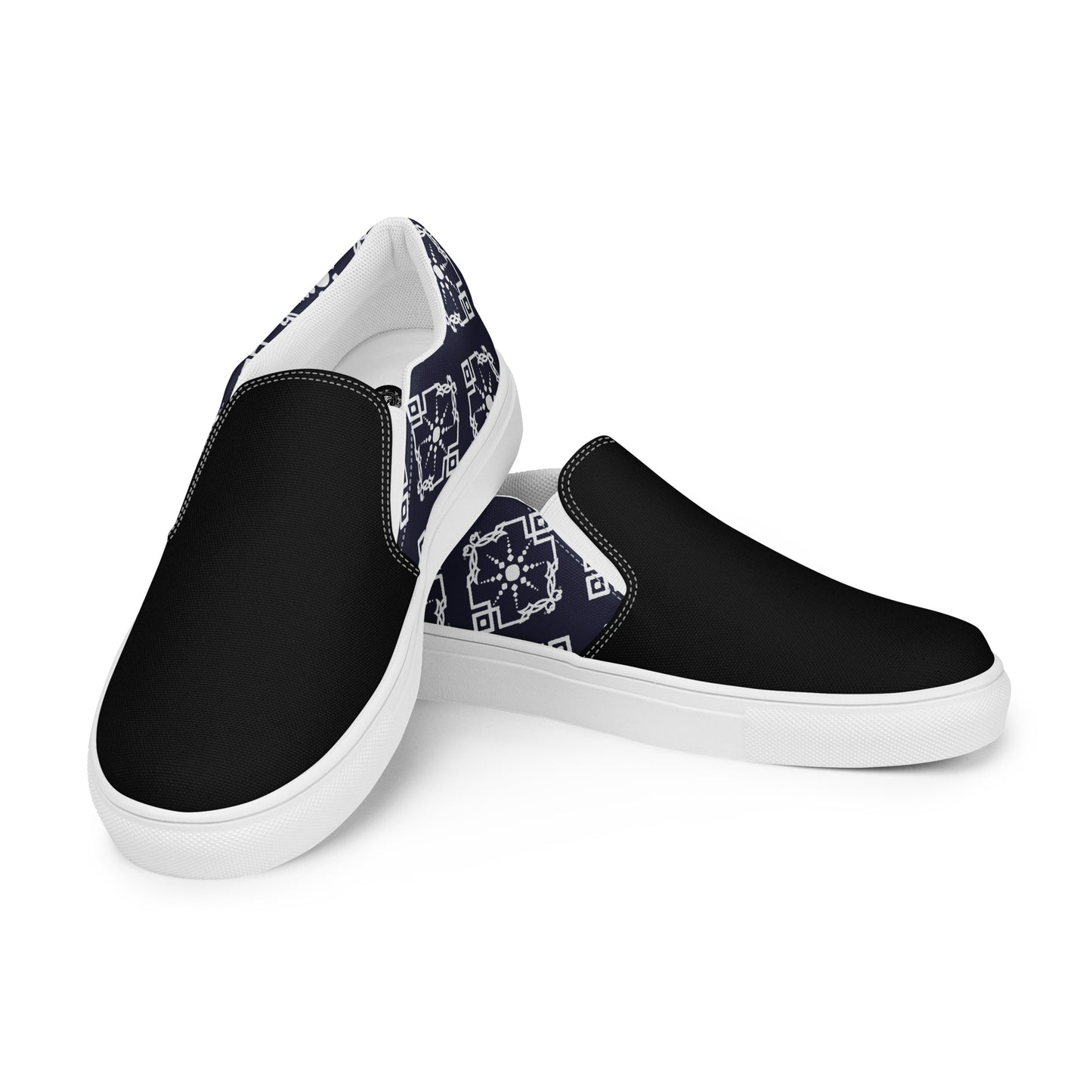 Silk Road | Women’s Slip-on Canvas Shoes | Moroccan Sun 2Tone