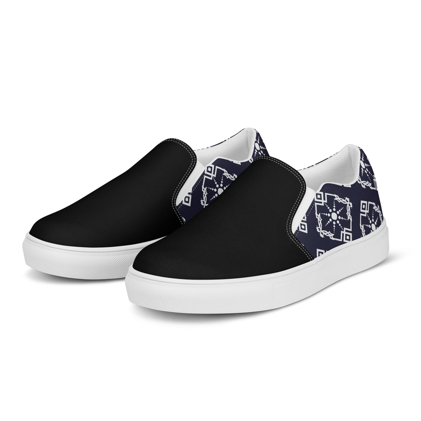 Silk Road | Women’s Slip-on Canvas Shoes | Moroccan Sun 2Tone