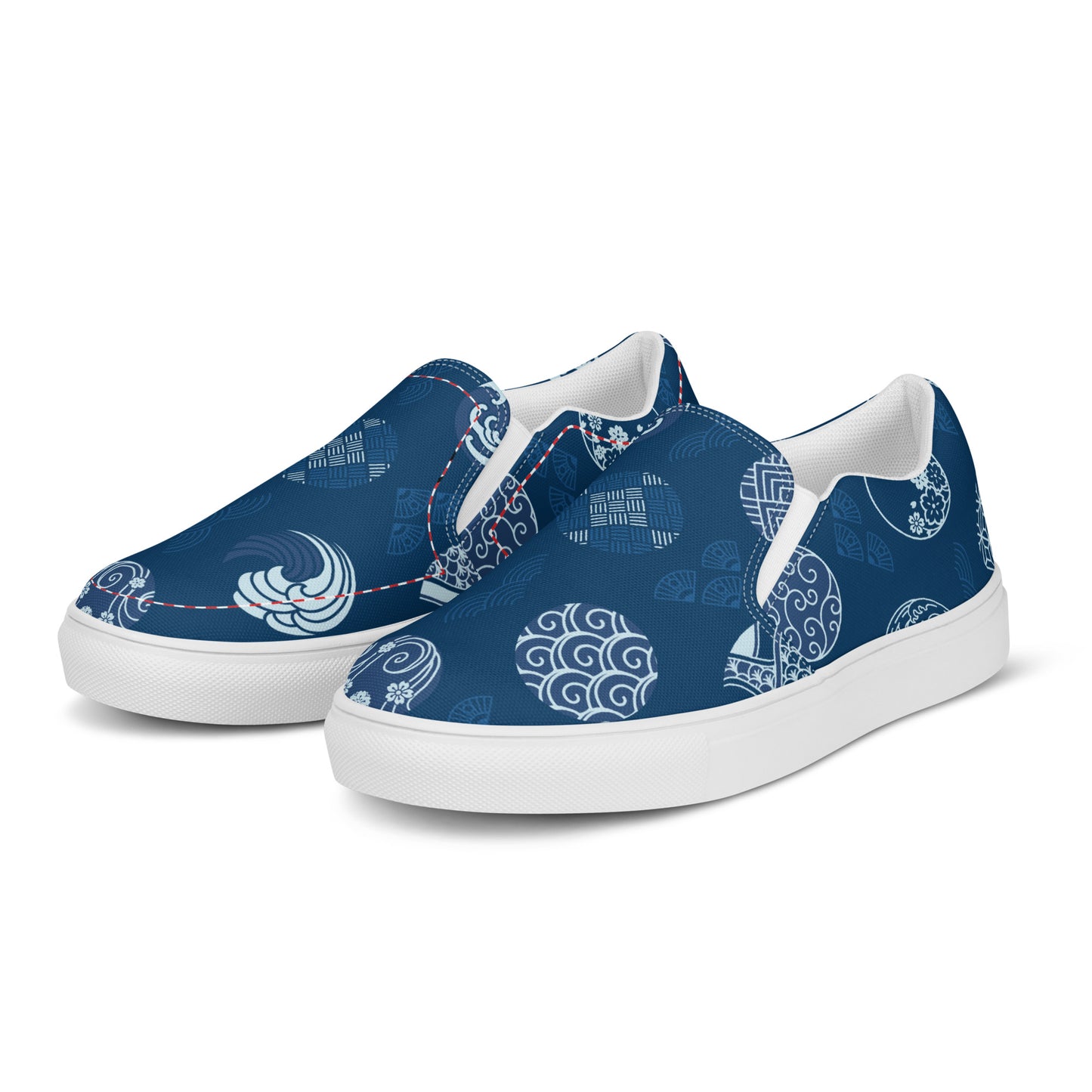 Silk Road | Women’s Slip-on Canvas Shoes | Blue Seal